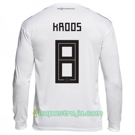 Billiga Fotbollströjor Tyskland Kroos 8 WM 2018 Hemma tröja Långärmad